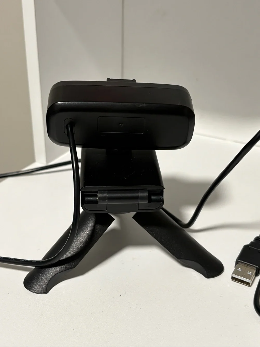 1080P HD USB Webcam with Privacy Cover - Black